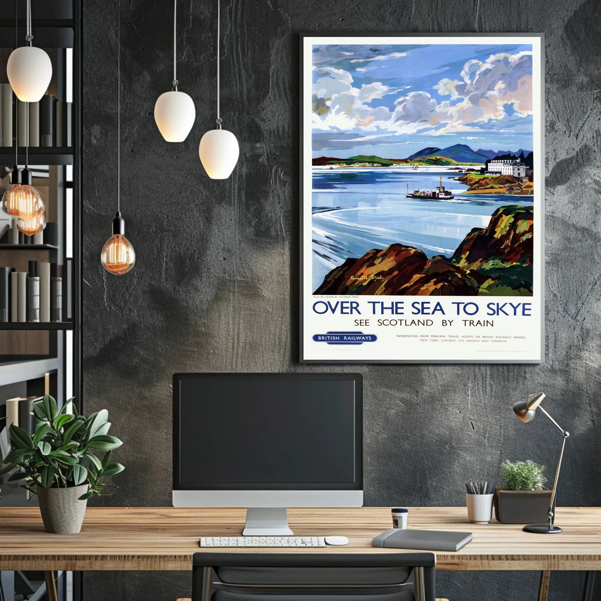 Over The Sea To Skye Poster