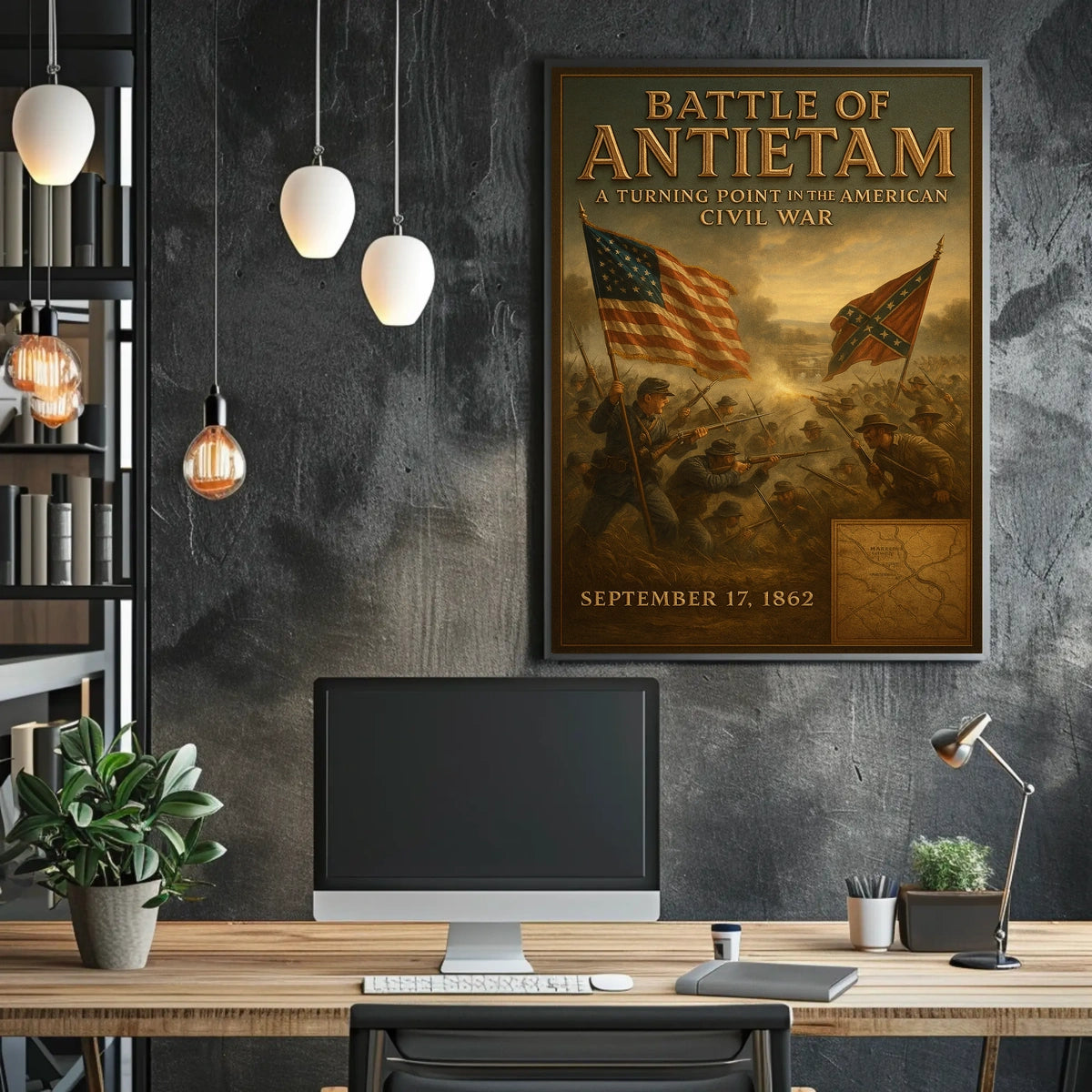 Battle of Antietam Poster