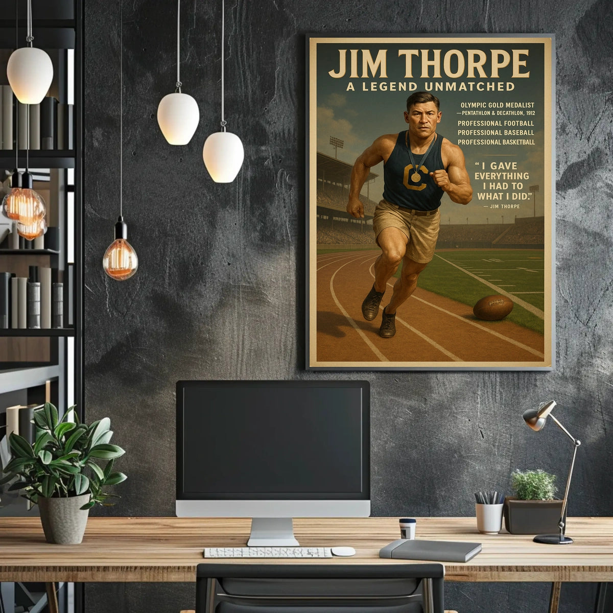 Jim Thorpe A Legend Unmatched Poster