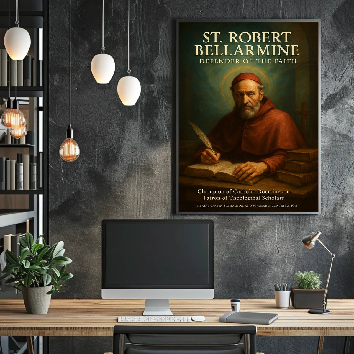 St. Robert Bellarmine Defender Of The Poster