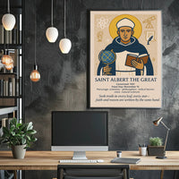 Saint Albert the Great Poster PosterGoat