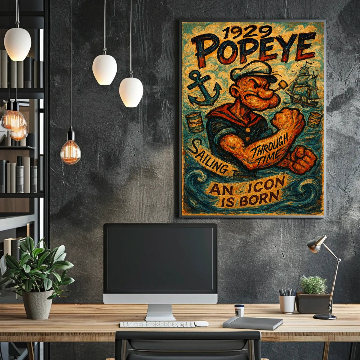 Popeye 1929 Art Poster POP-38