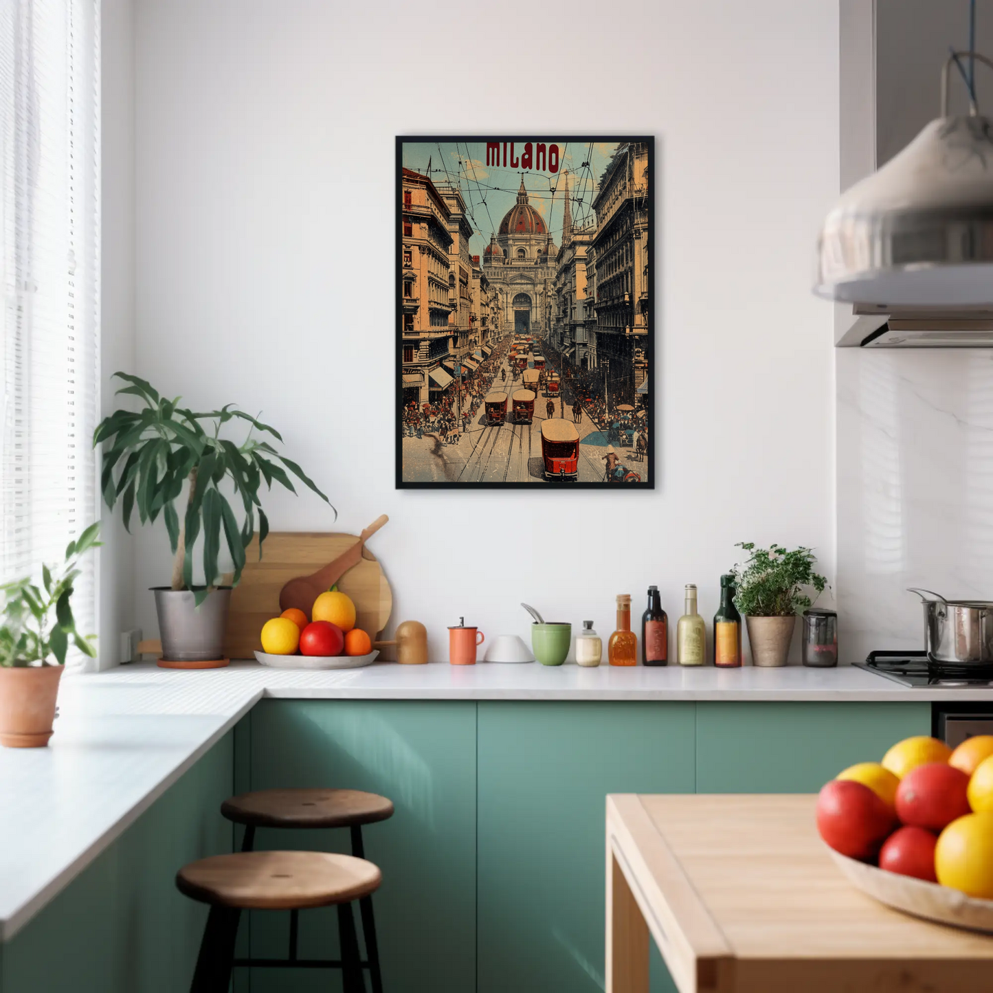 Milano Vintage Poster