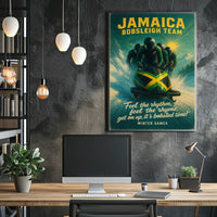 Jamaica Bobsleigh Team Winter Games Poster
