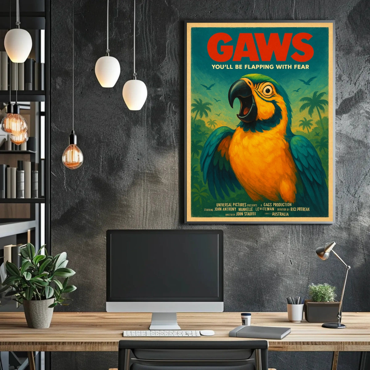 Gaws Youll Be Flapping with Fear Poster