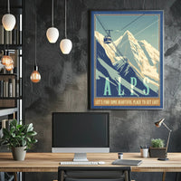 Discover the Alps Poster