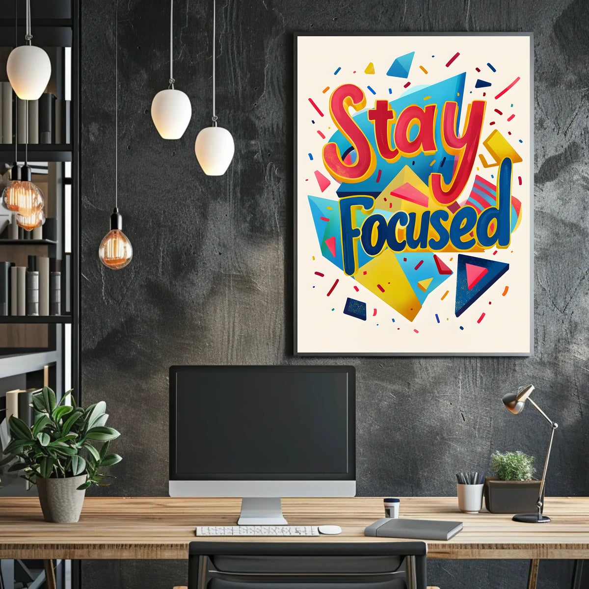 Stay Focused Poster