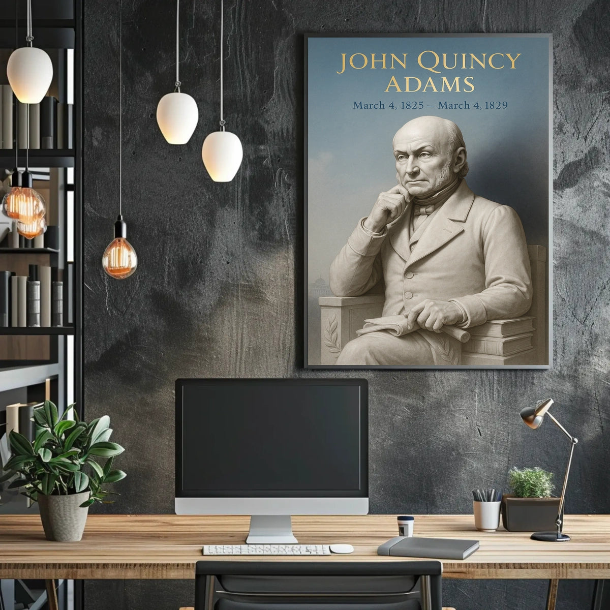 John Quincy Adams 6th President Poster