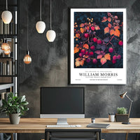 William Morris Cotton Prints Exhibition Poster