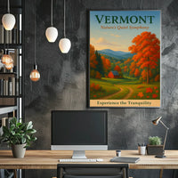 Vermont Natures Quiet Symphony Poster
