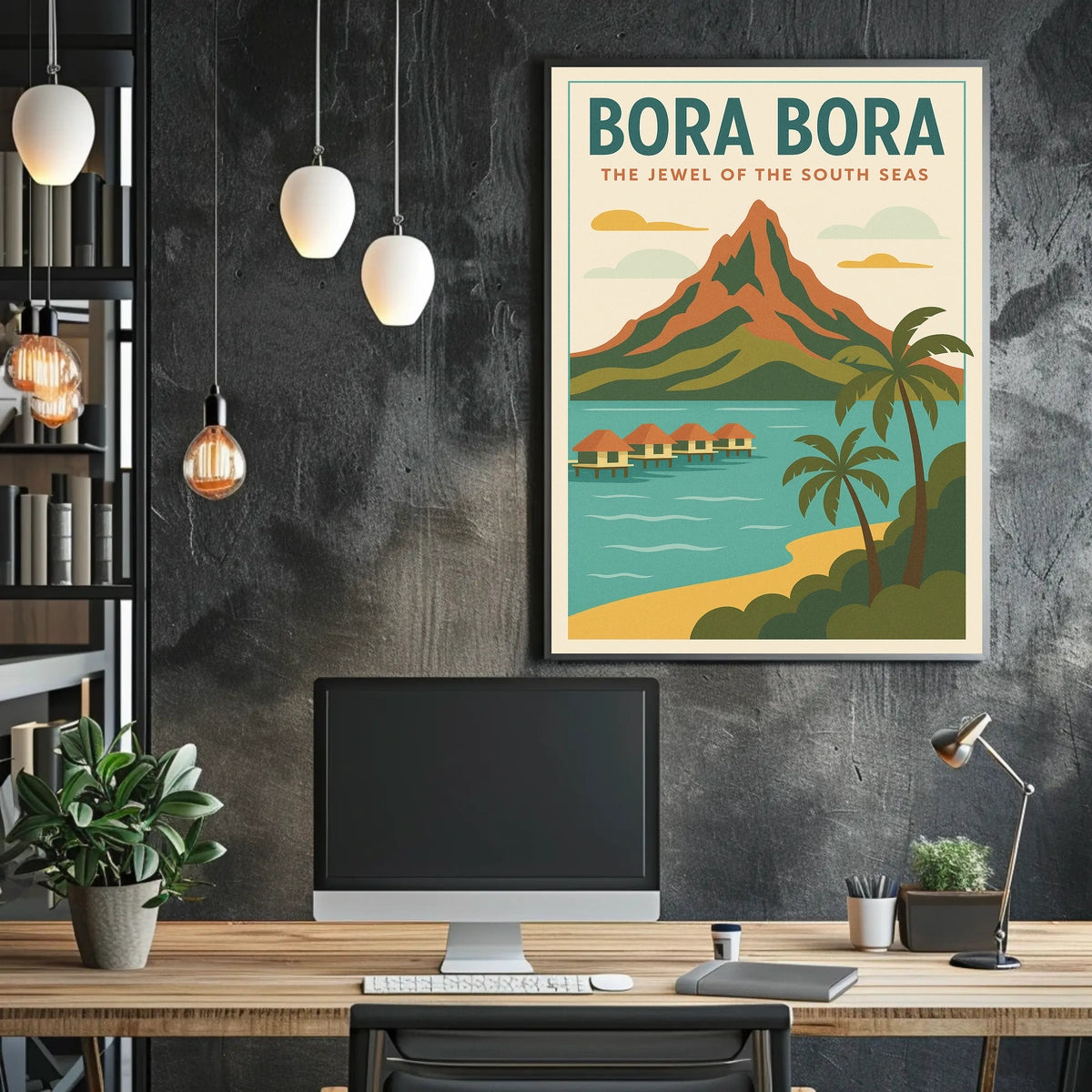 Bora Bora The Jewel of the South Seas Poster