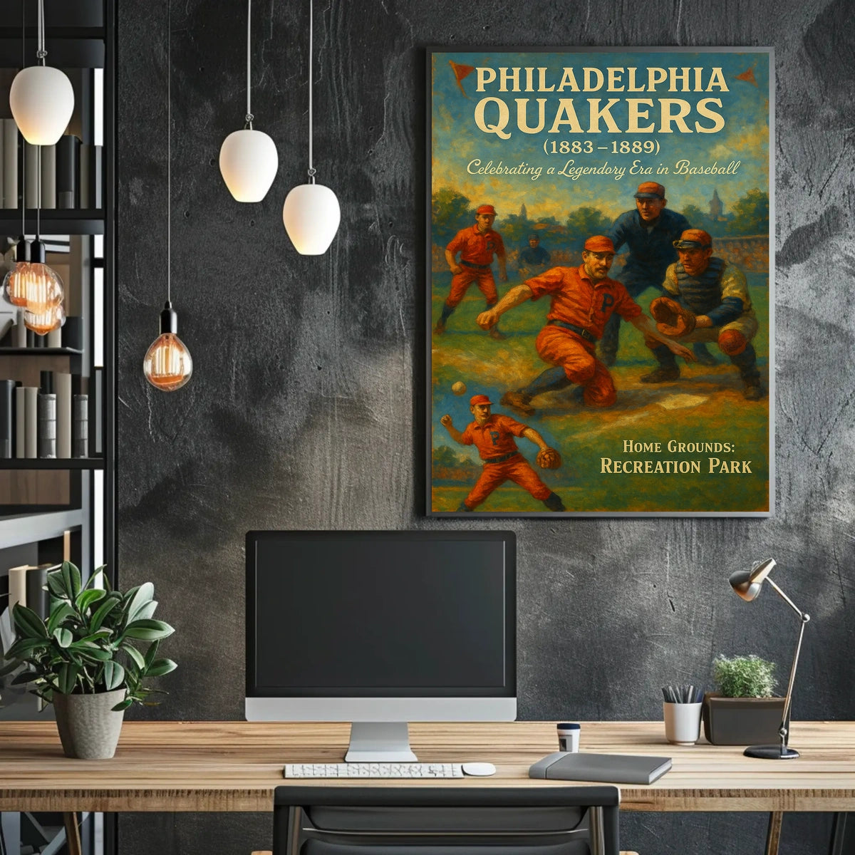 Philadelphia Quakers (1883-1889) Poster
