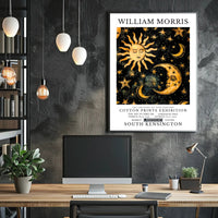 William Morris Cotton Prints Exhibition Poster