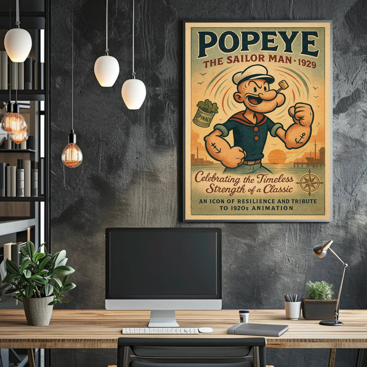 Popeye 1929 Art Poster POP-24