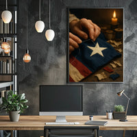 Crafting the Stars and Stripes Poster