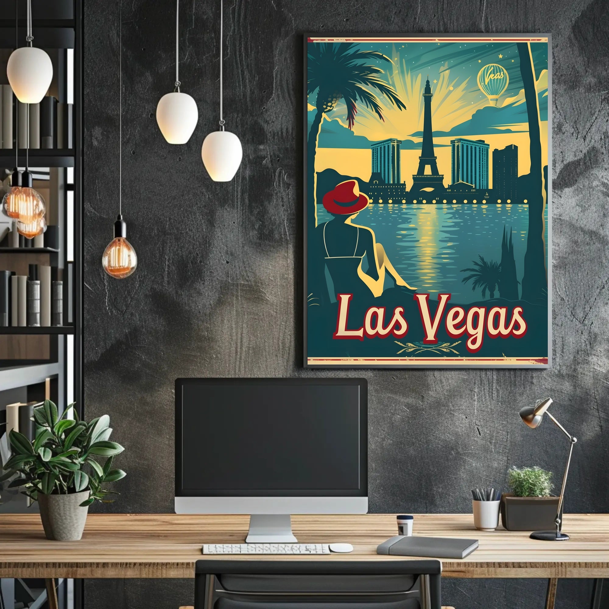 Vintage Las Vegas Poster
