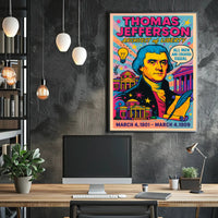 Thomas Jefferson Architect of Liberty Poster PosterGoat