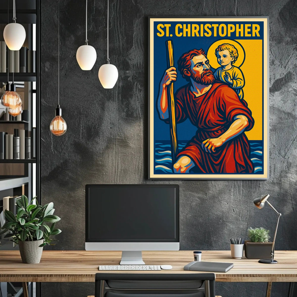 St. Christopher Poster