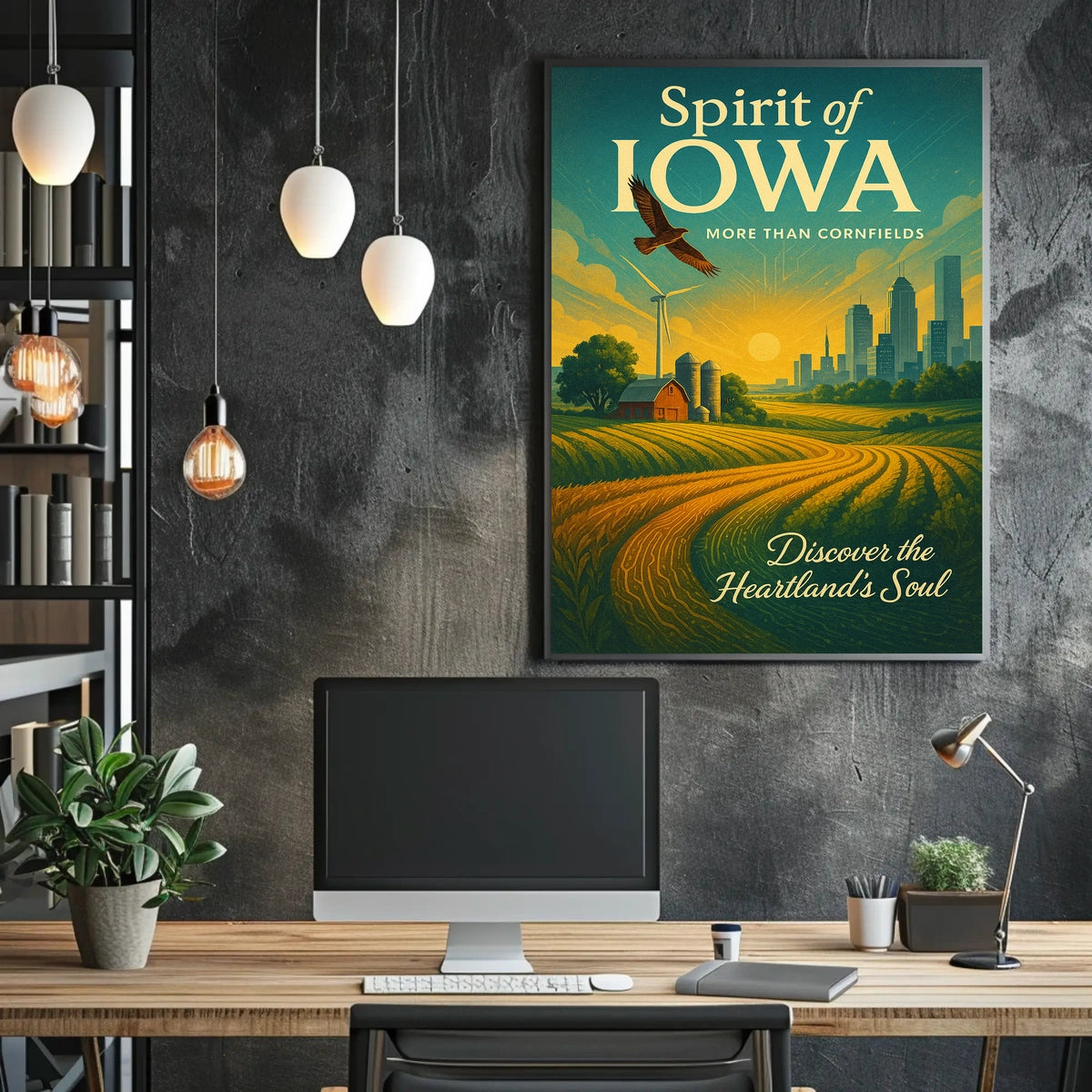 Spirit of Iowa Poster