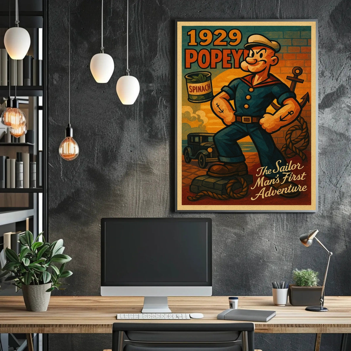 Popeye 1929 Art Poster POP-76