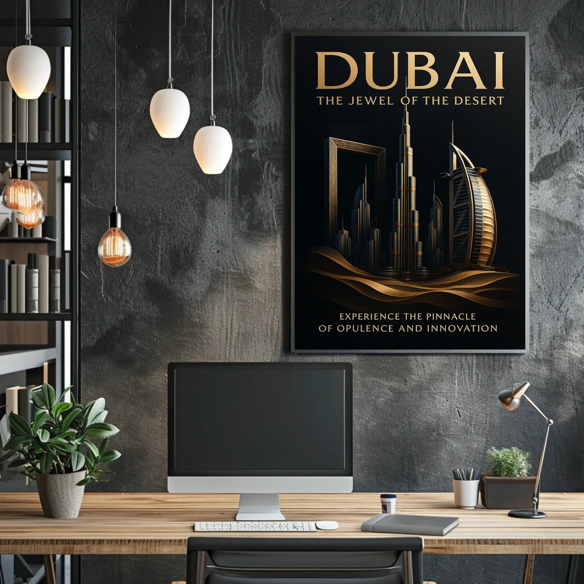 Dubai The Jewel of the Desert Description Discover the Poster