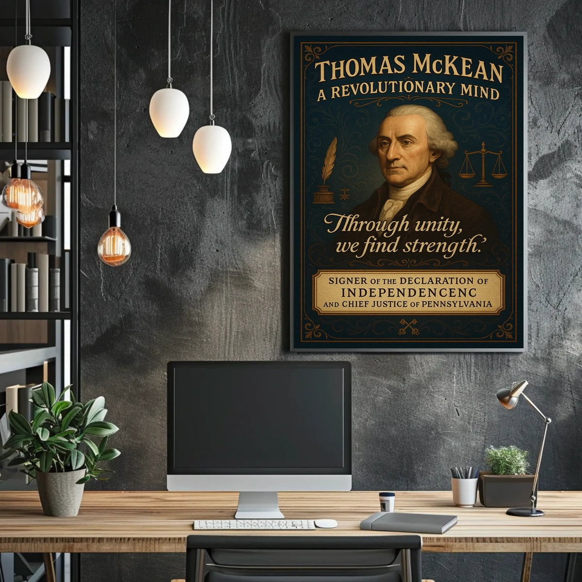 Thomas McKean A Revolutionary Mind Poster