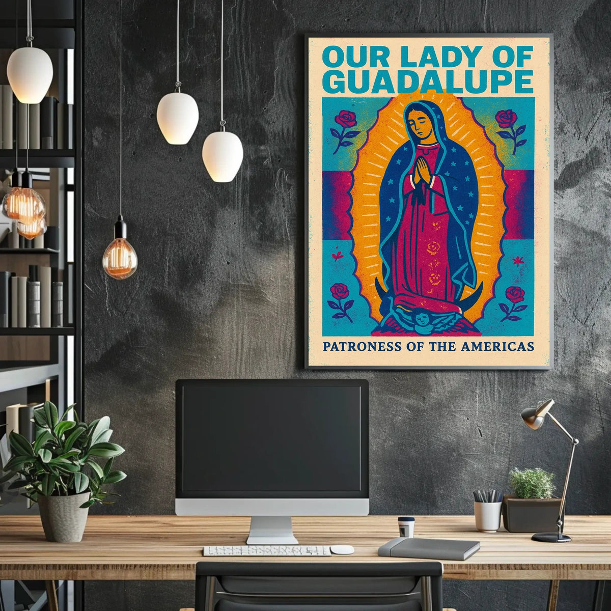 Our Lady Of Guadalupe Patroness Of The Poster