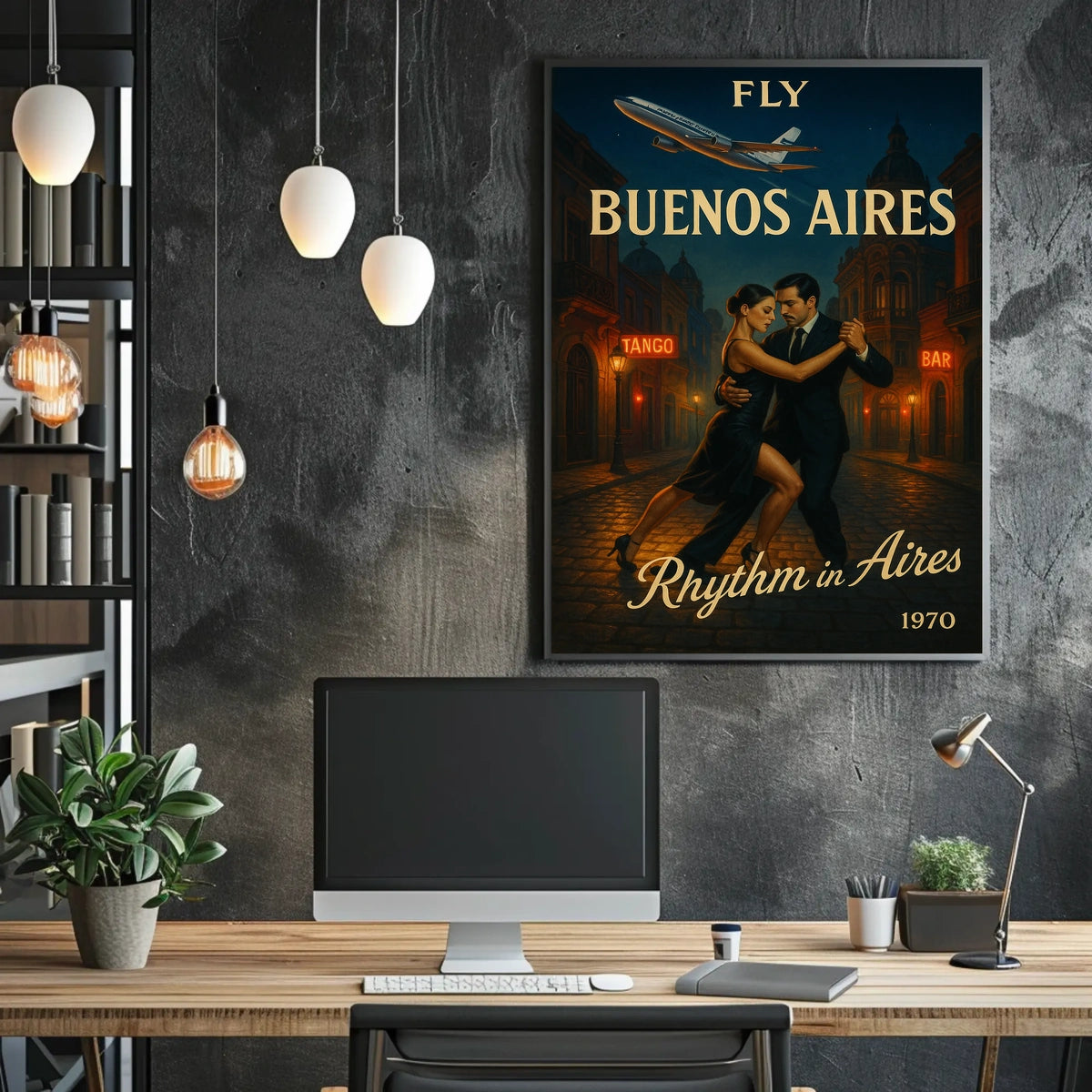 Fly To Buenos Aires Rhythm In Aires Poster