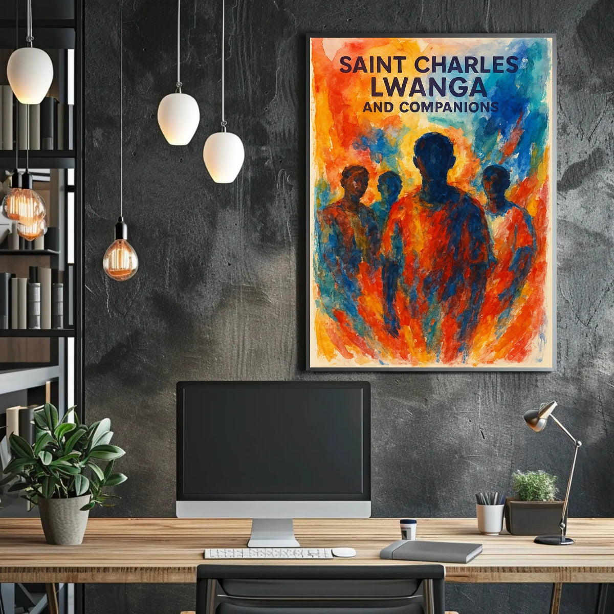 Saint Charles Lwanga And Companions Poster