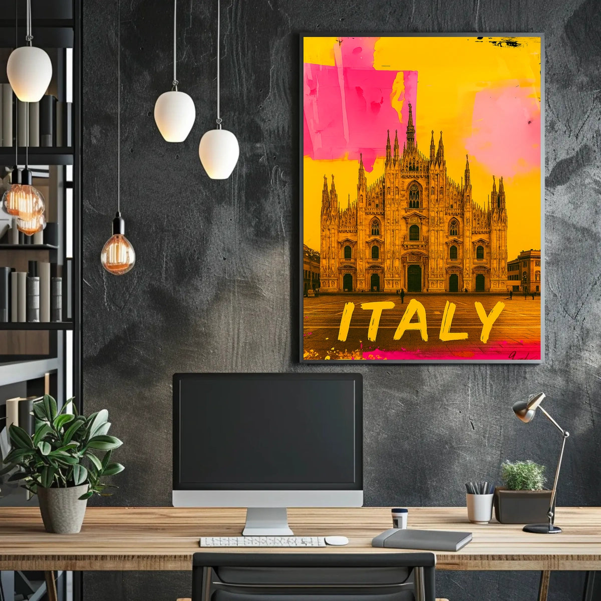 Vibrant Italy Poster