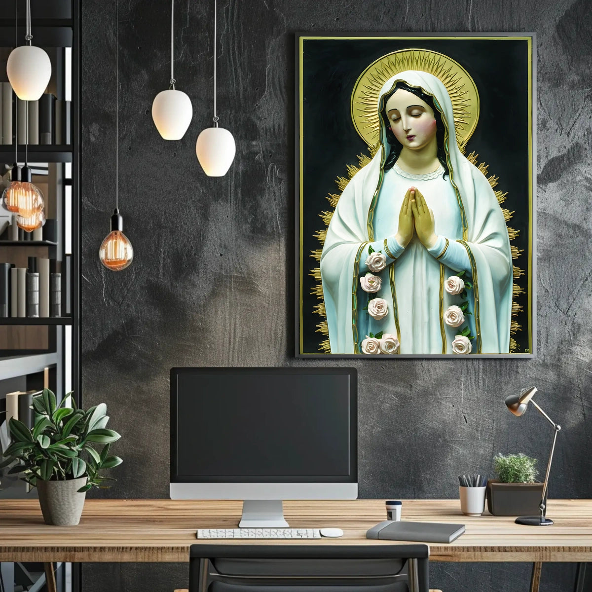 Serene Devotion Poster