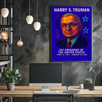 Harry S. Truman 33rd President Poster