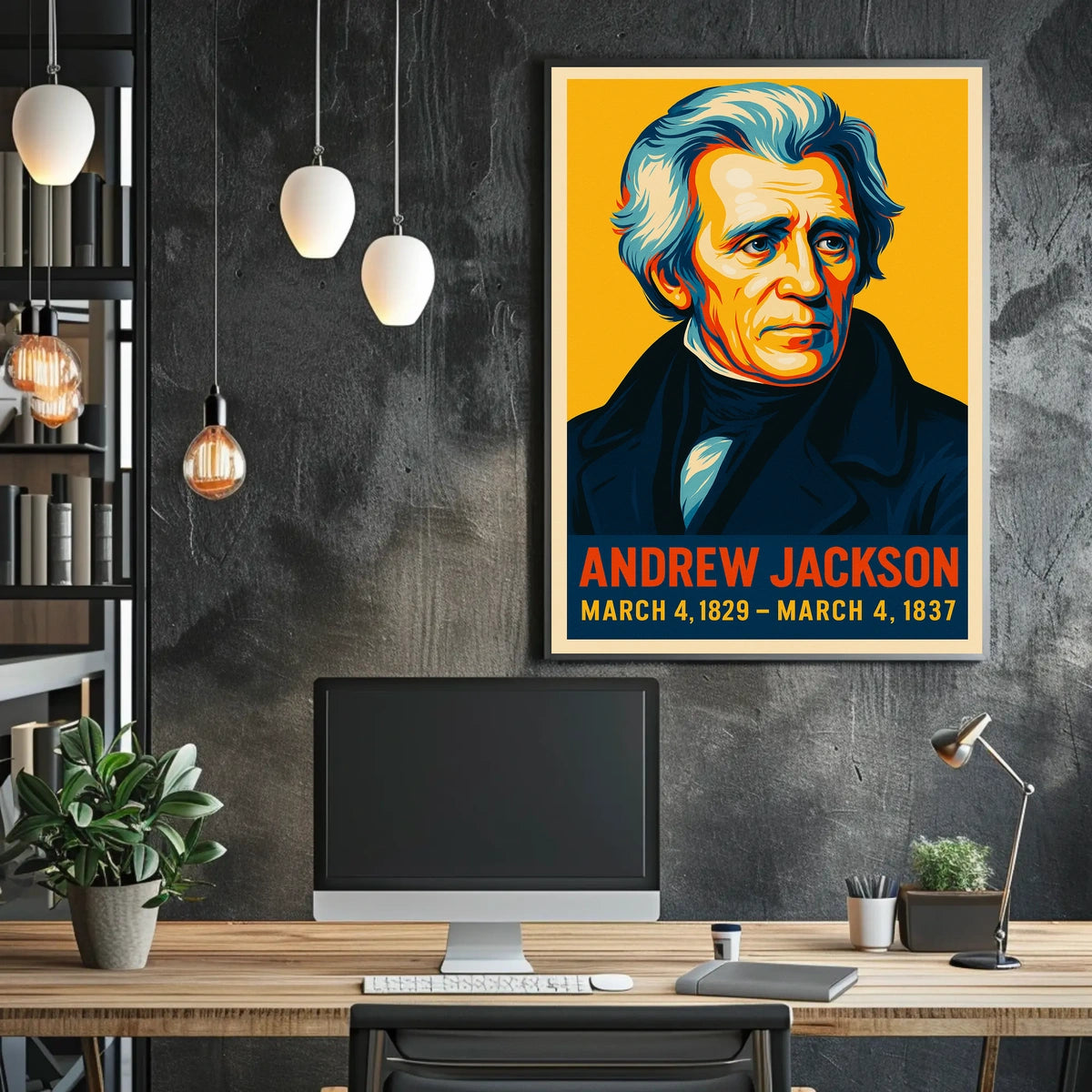 Andrew Jackson 7Th President Poster