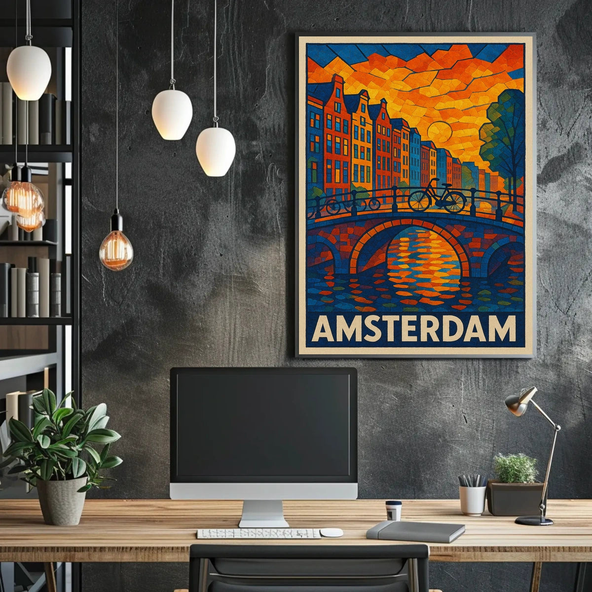 Amsterdam City Of Canals Poster
