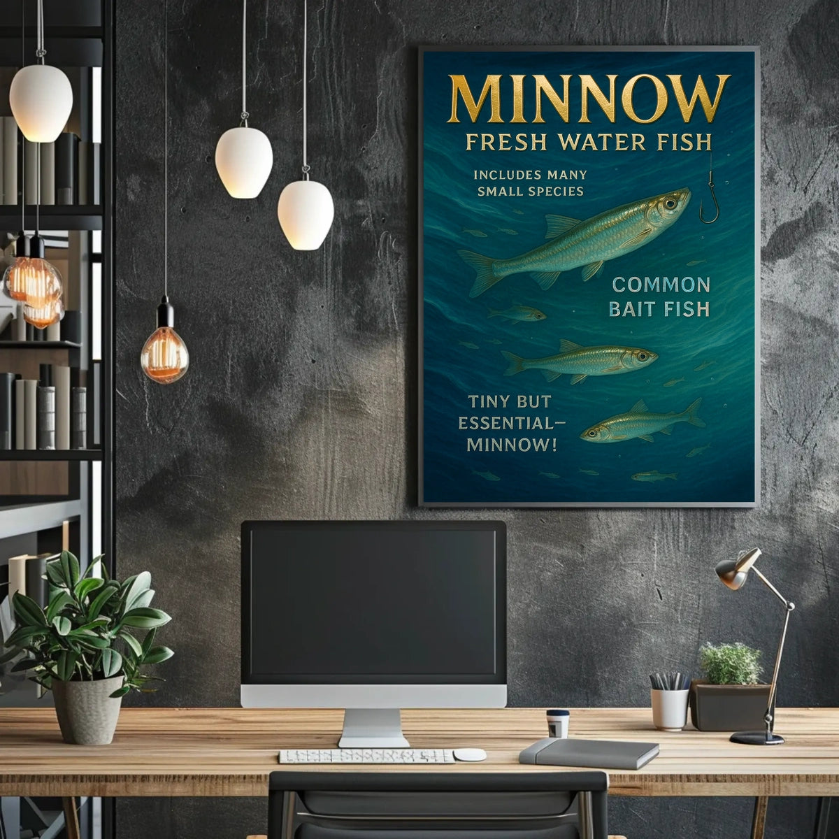 Minnow Essential Freshwater Fish Poster