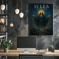 St. Lea A Journey of Faith and Light Poster