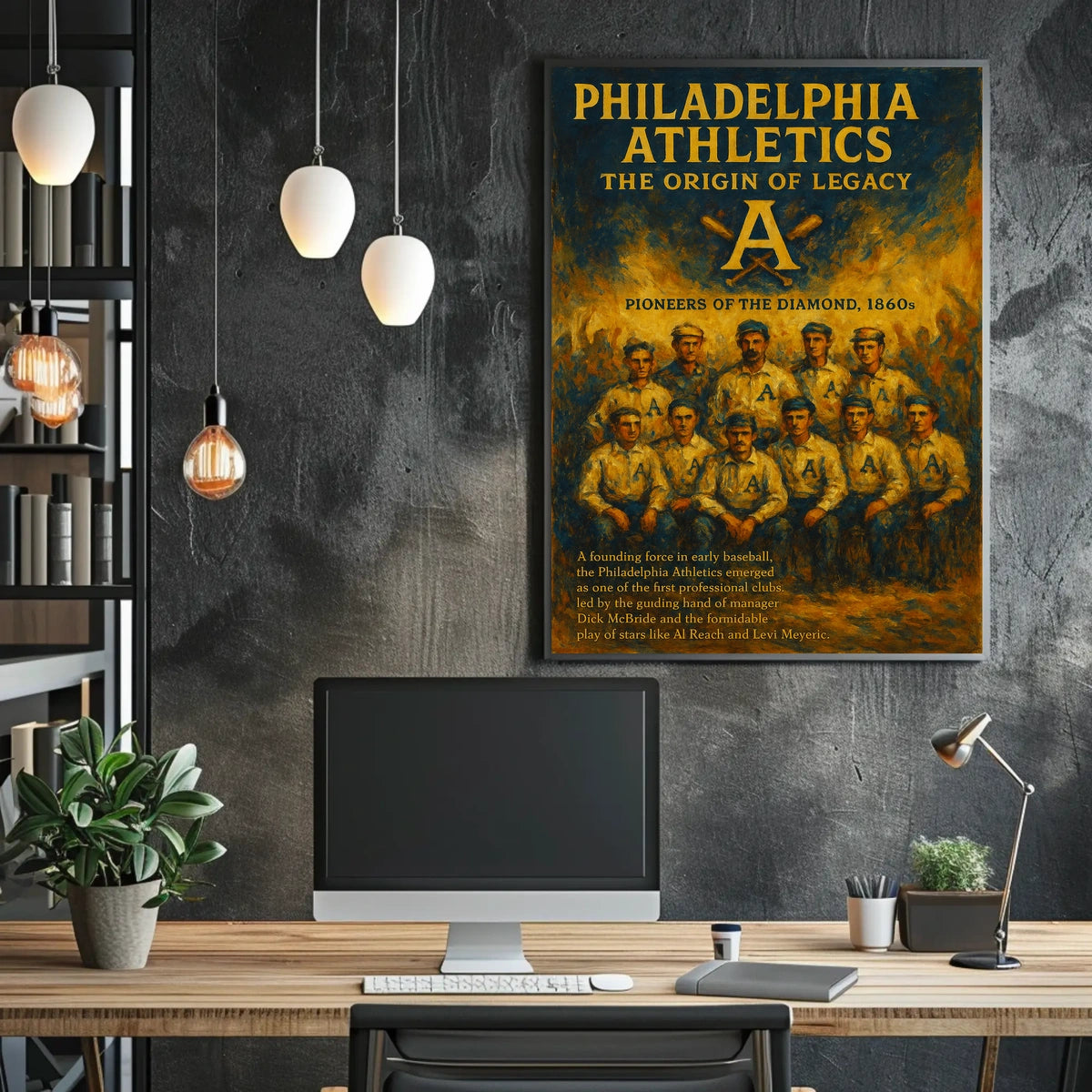 Philadelphia Athletics Pioneers Of The Poster