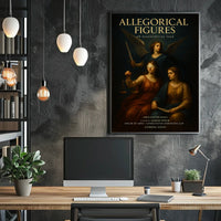 Allegorical Figures An Allegorical Tale Poster