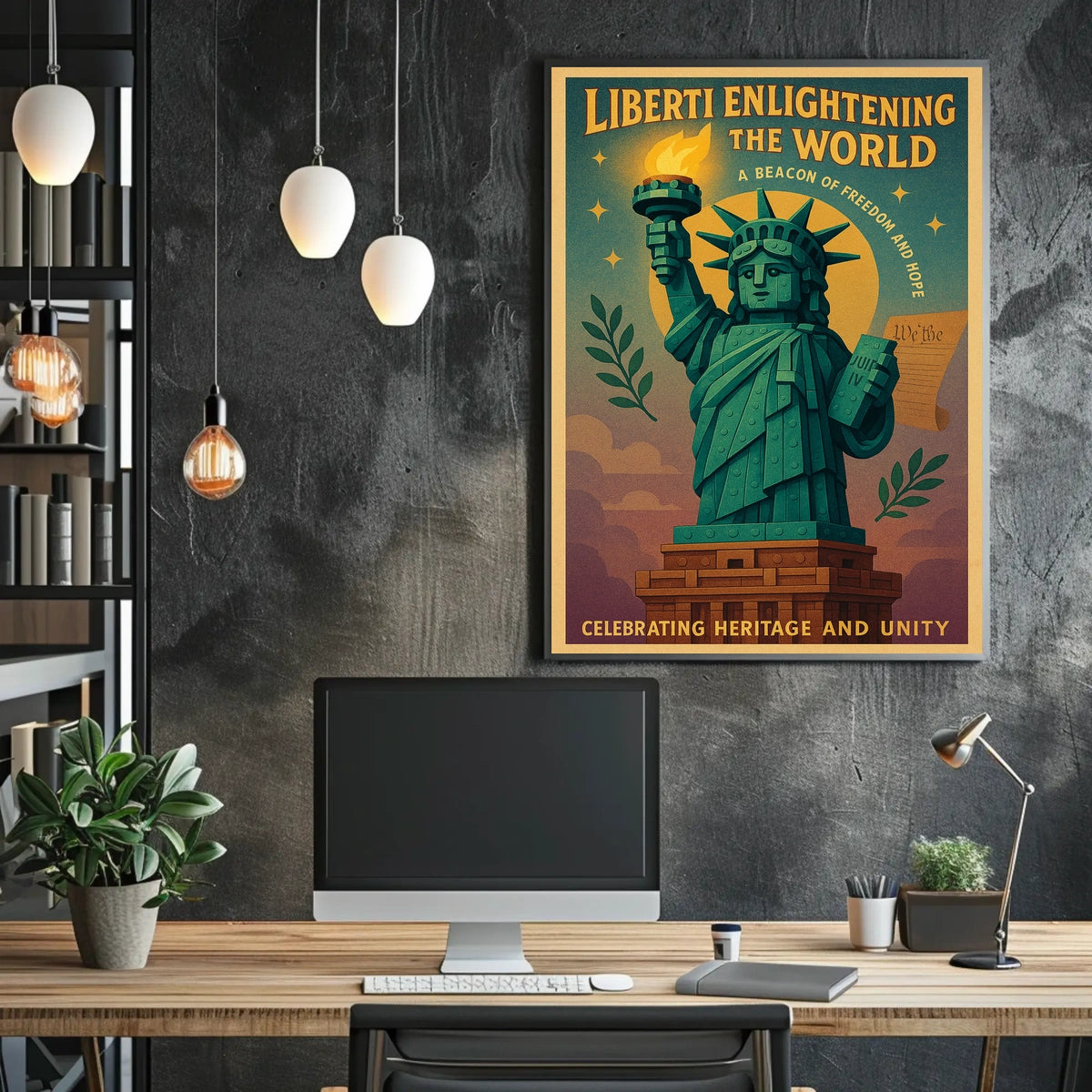 Liberty Enlightening the World Cultural or Heritage Poster