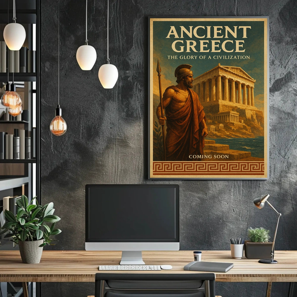 Ancient Greece The Glory of a Civilization Poster