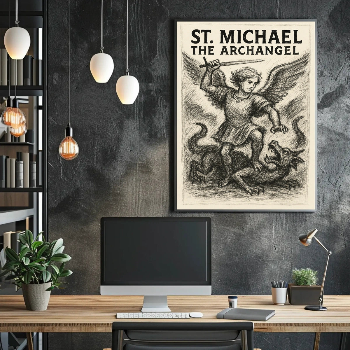 St. Michael The Archangel Poster