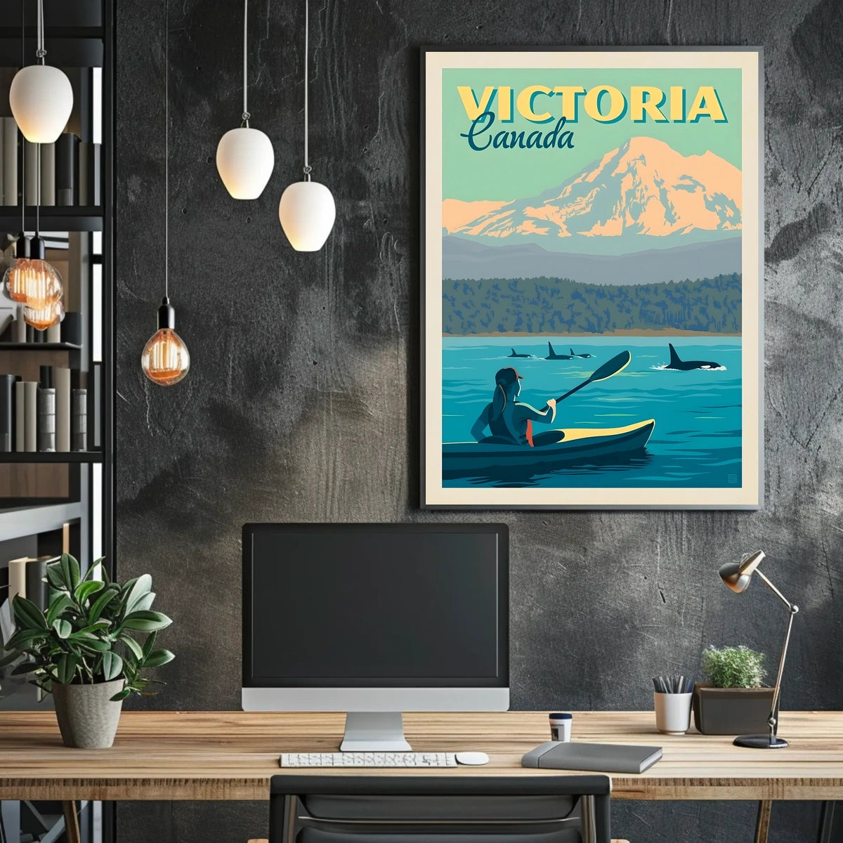 Victoria, Canada Scenic Adventure Poster