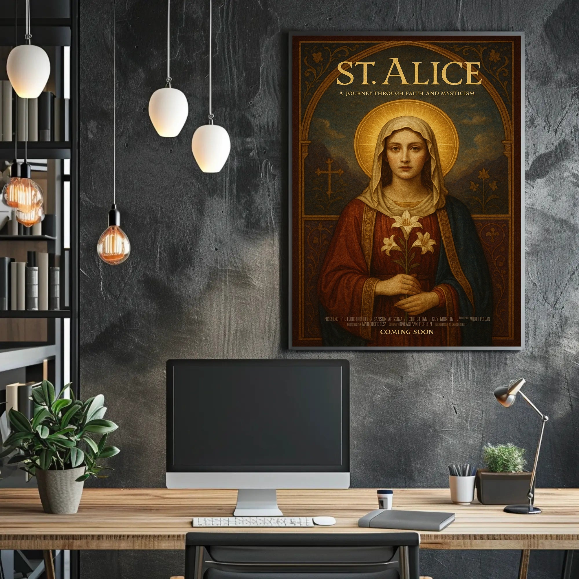 St. Alice Poster PosterGoat