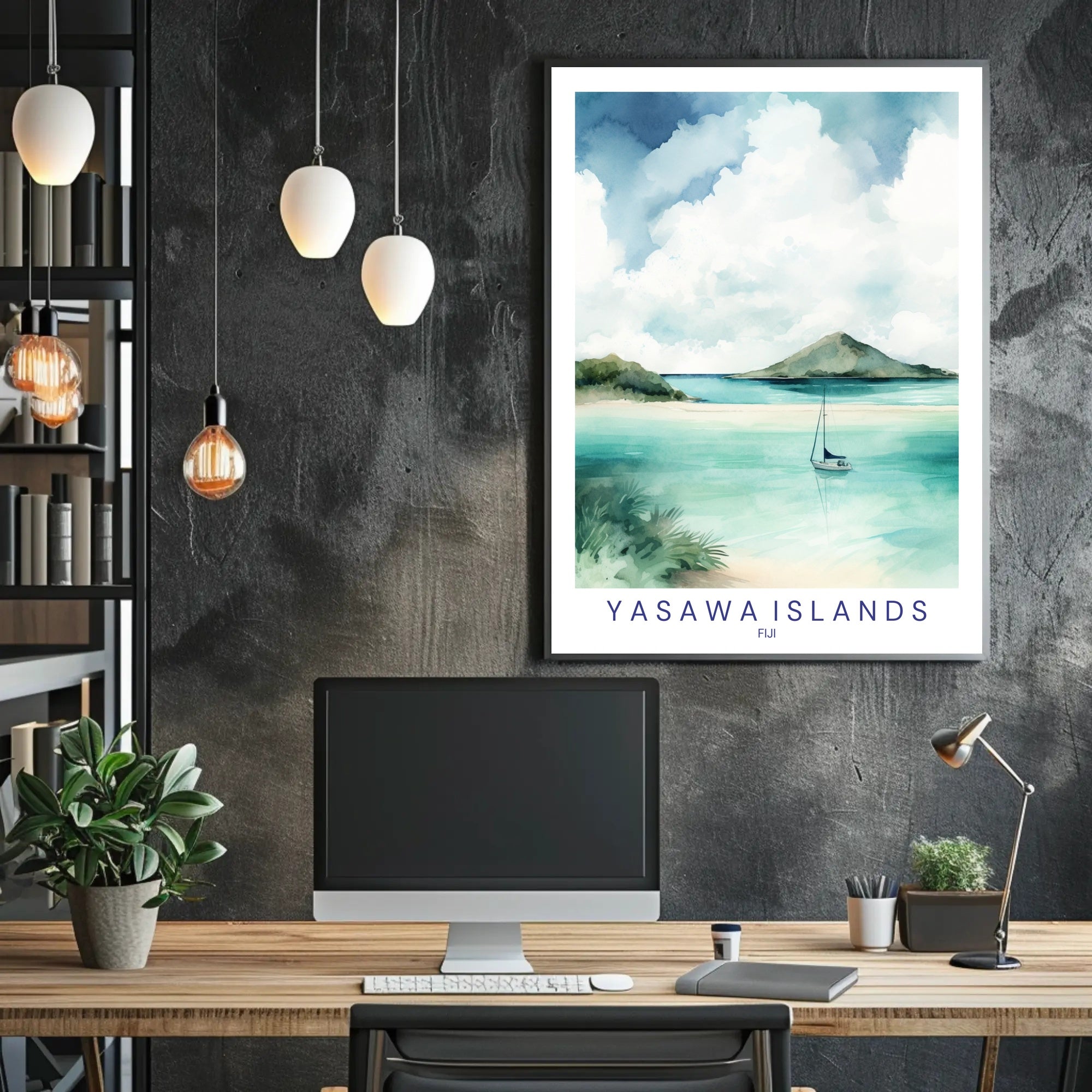 Yasawa Islands Paradise Poster PosterGoat