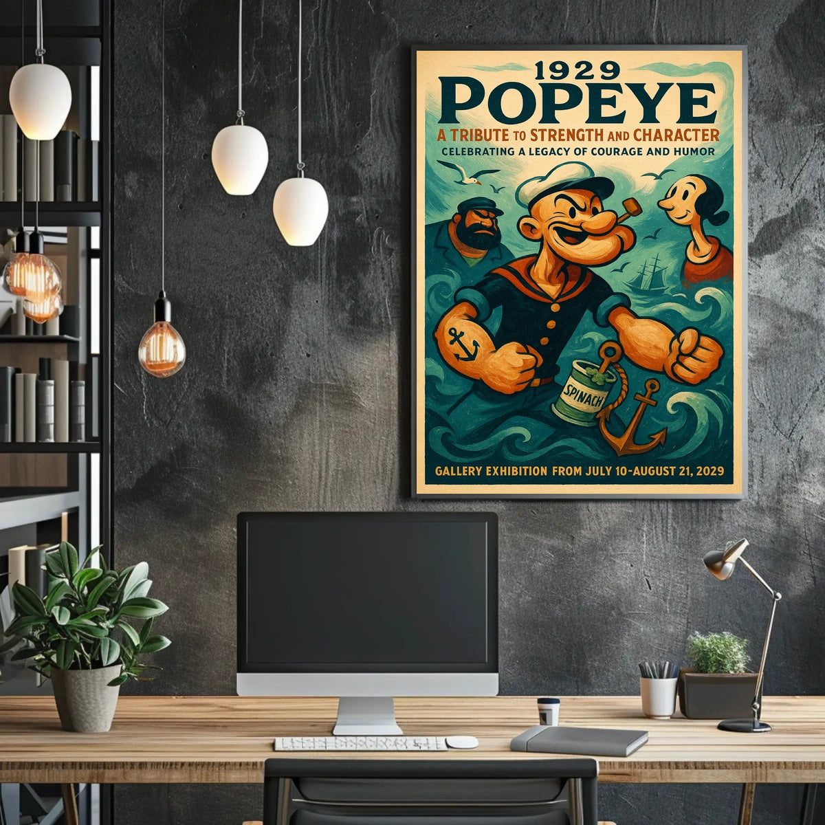 Popeye 1929 Art Poster POP-224