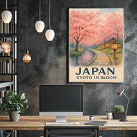 Kyoto in Bloom Poster