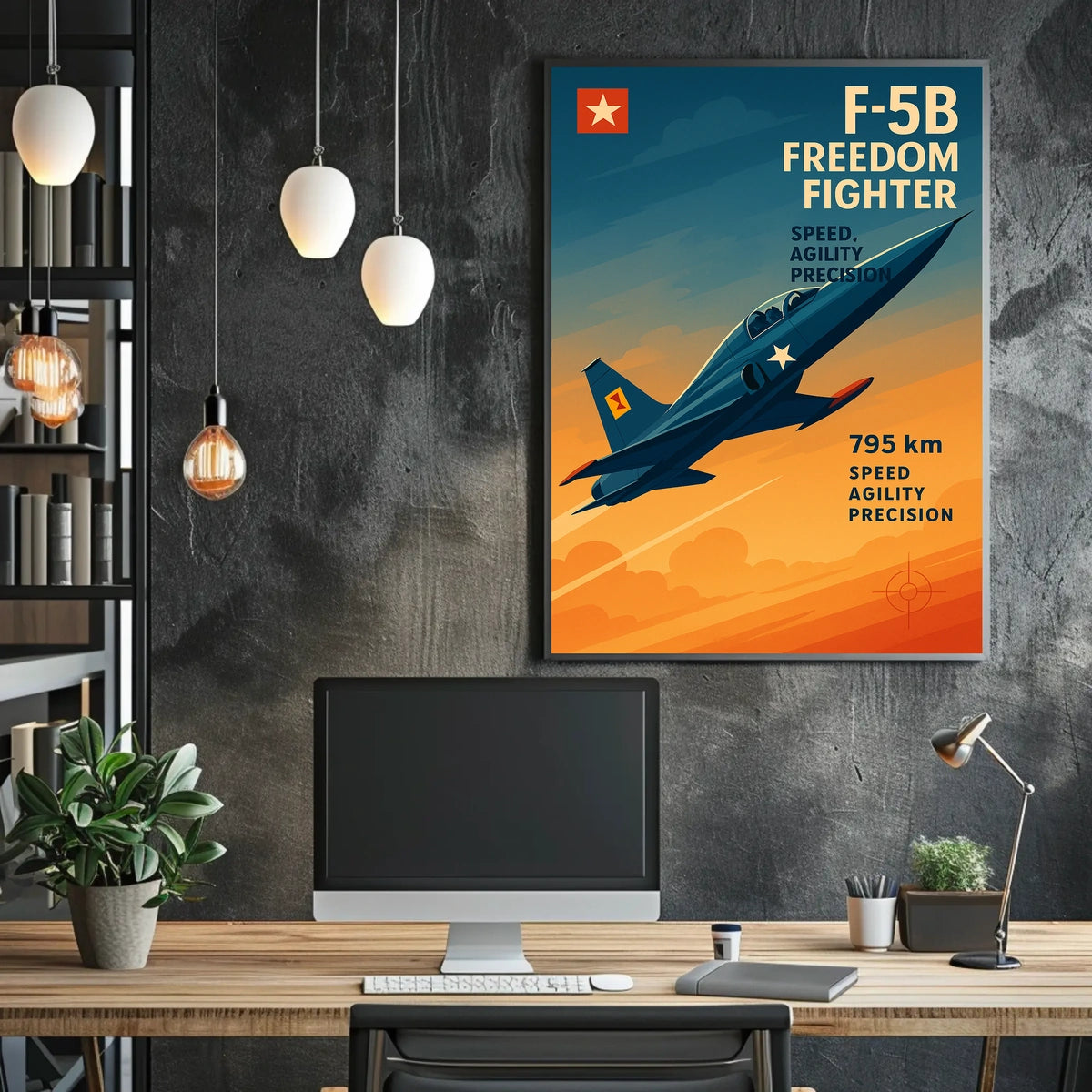 F-5B Freedom Fighter Poster