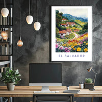 Scenic Beauty of El Salvador Poster PosterGoat