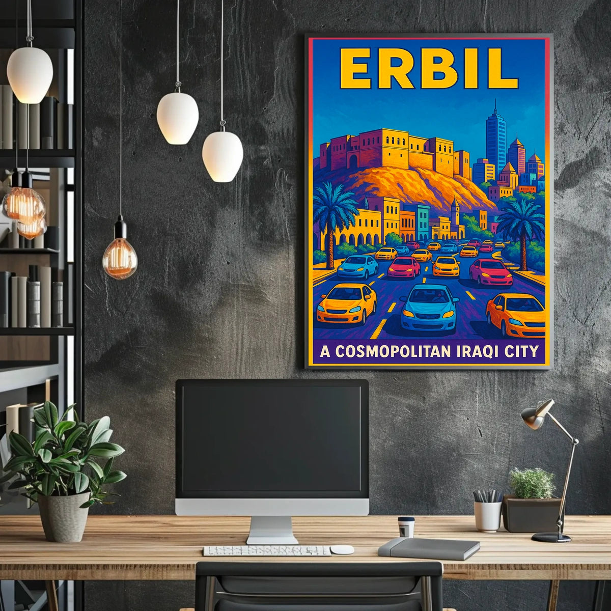 Erbil A Cosmopolitan Iraqi City Poster