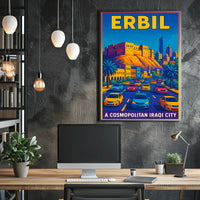 Erbil A Cosmopolitan Iraqi City Poster